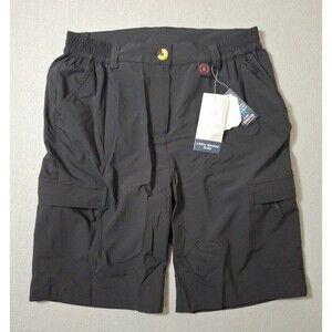 Little Donkey Andy Women’s Black Athletic Cargo Shorts